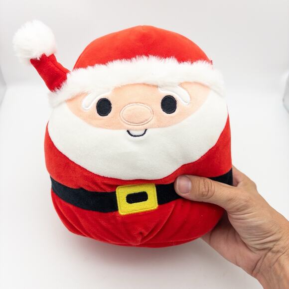 Squishmallows 2021 Christmas 8" Nick the Santa Claus Plush Doll - Picture 2 of 10